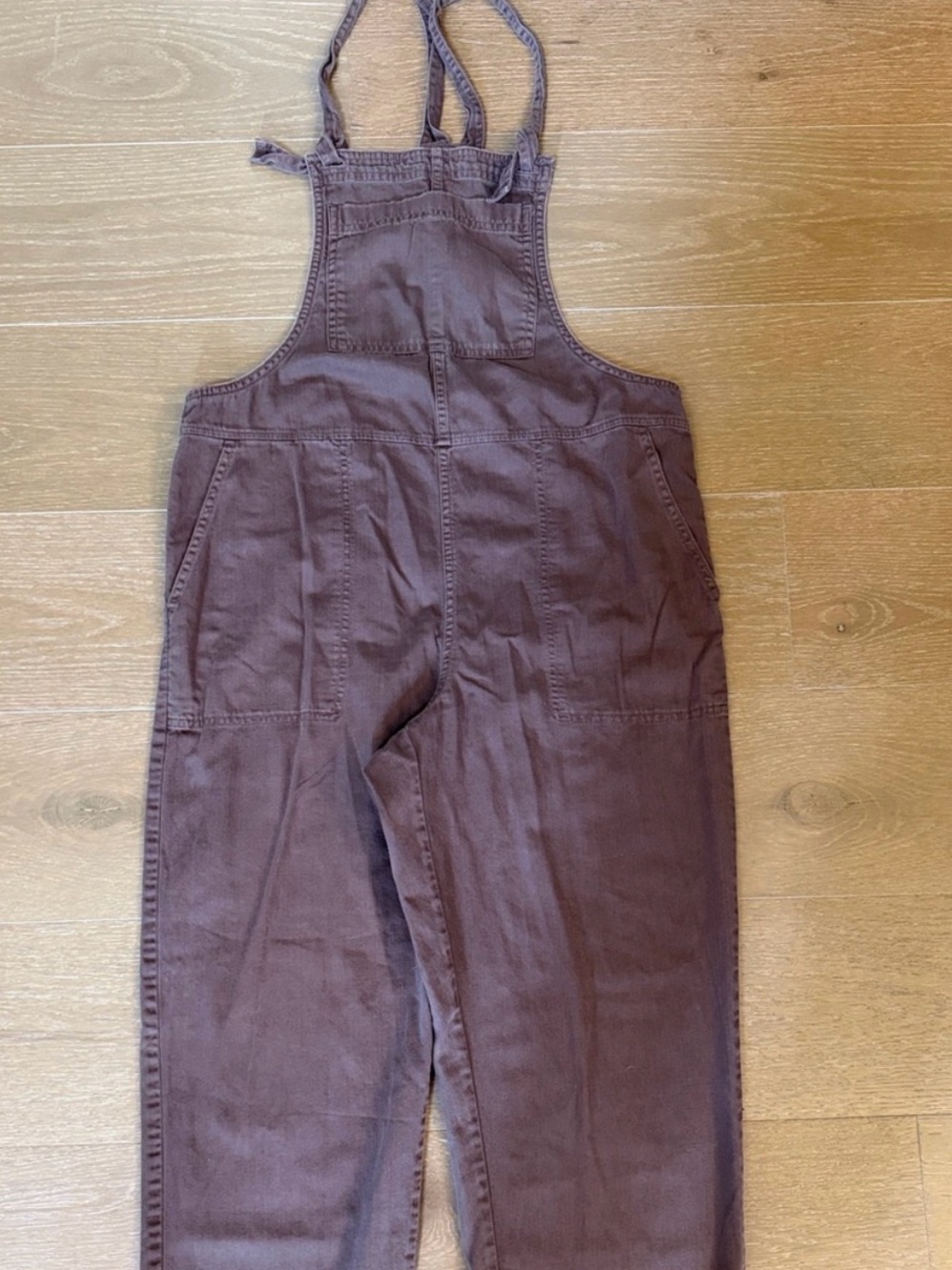 aerie Brown Utility Overalls
